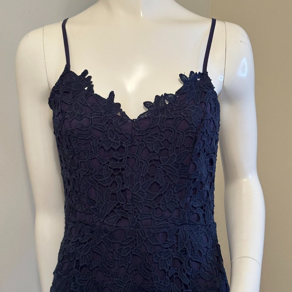 Tea Length Lace Dress